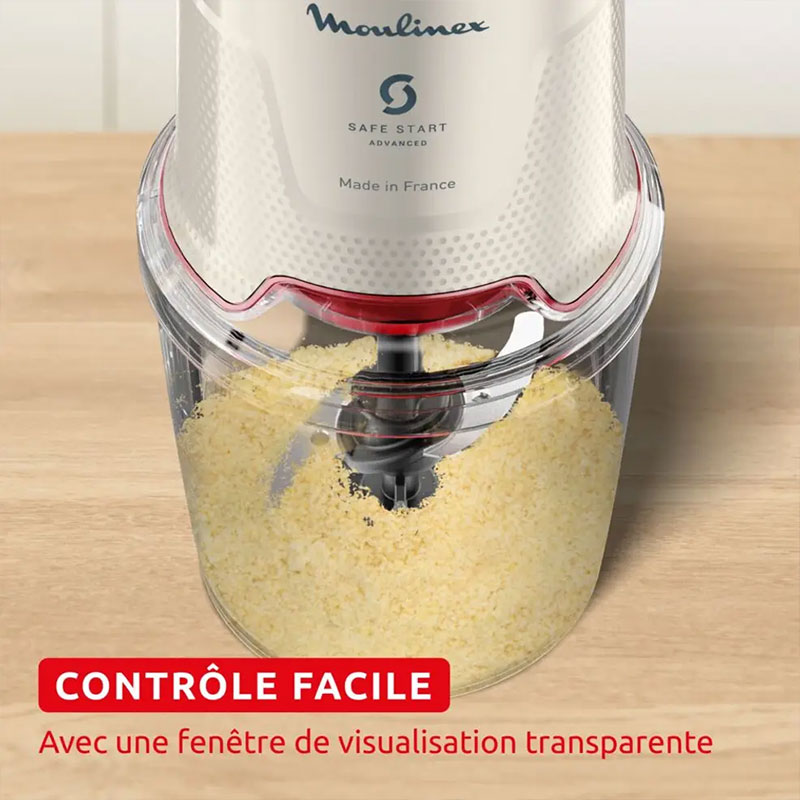 Hachoir électrique MOULINEX Easy Press AT740HF1 600W - Blanc - Image 5