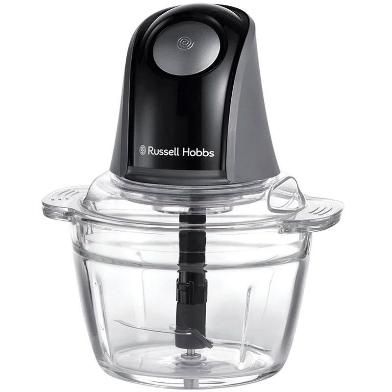 Mini Hachoir Électrique RUSSELL HOBBS Matte Charcoal 27131-56 200Watts - Noir - Image 2