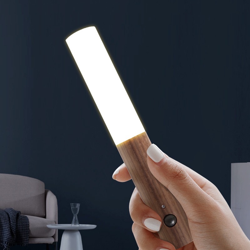 Mini LED Veilleuse Sans fil magnétique USB Avec Detecteur - Image 5