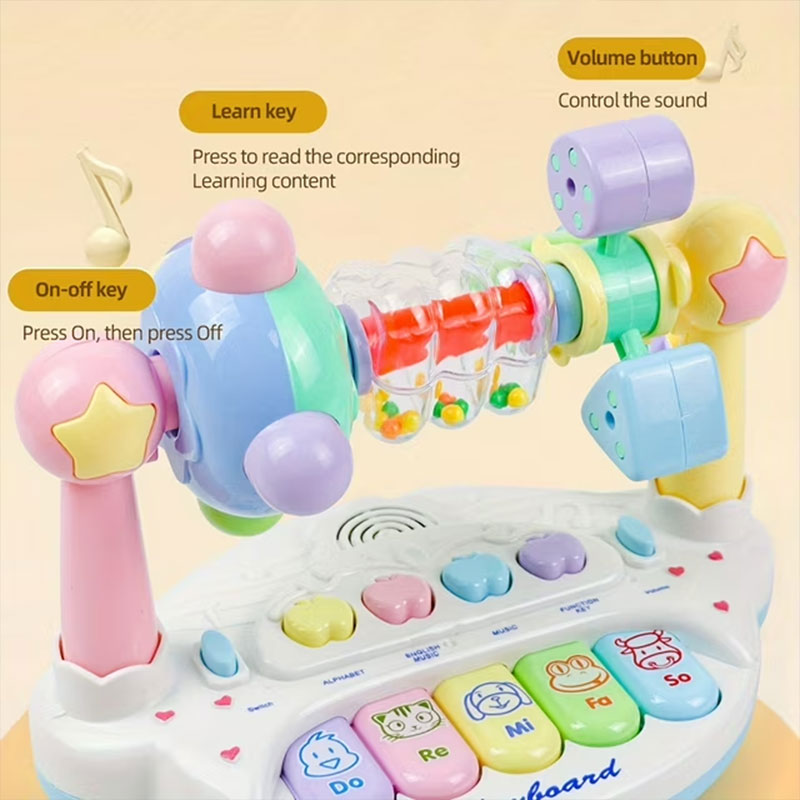 Mini Piano Musical Pour Enfants KT958-4 - Image 4