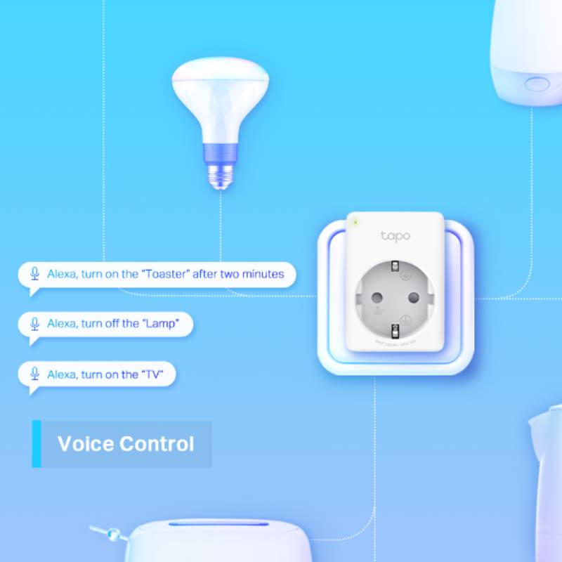 Mini Prise TP-LINK Topo P100 Connecte Wifi Smart Home - Blanc - Image 6