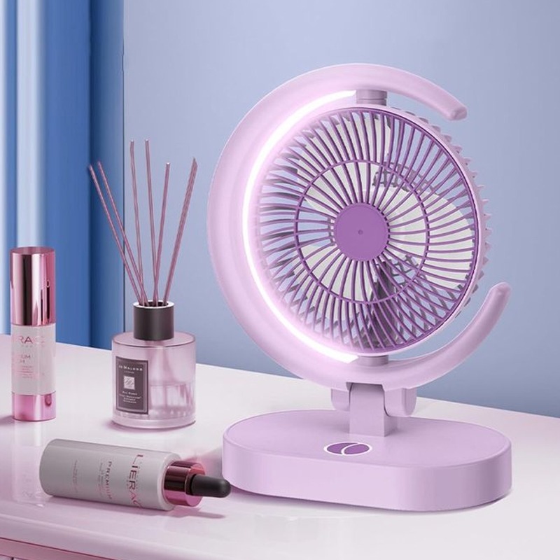 Mini Ventilateur de bureau Rechargeable SM-FAN - Noir - Image 2