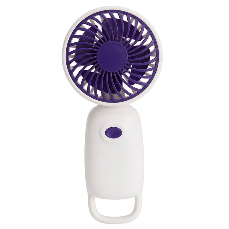 Mini ventilateur à main Rechargeable - Violet