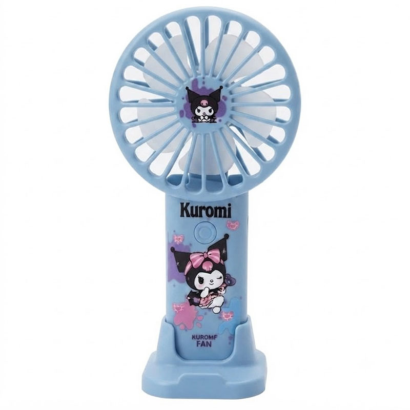 Mini Ventilateur Cartoon Fan USB - Bleu