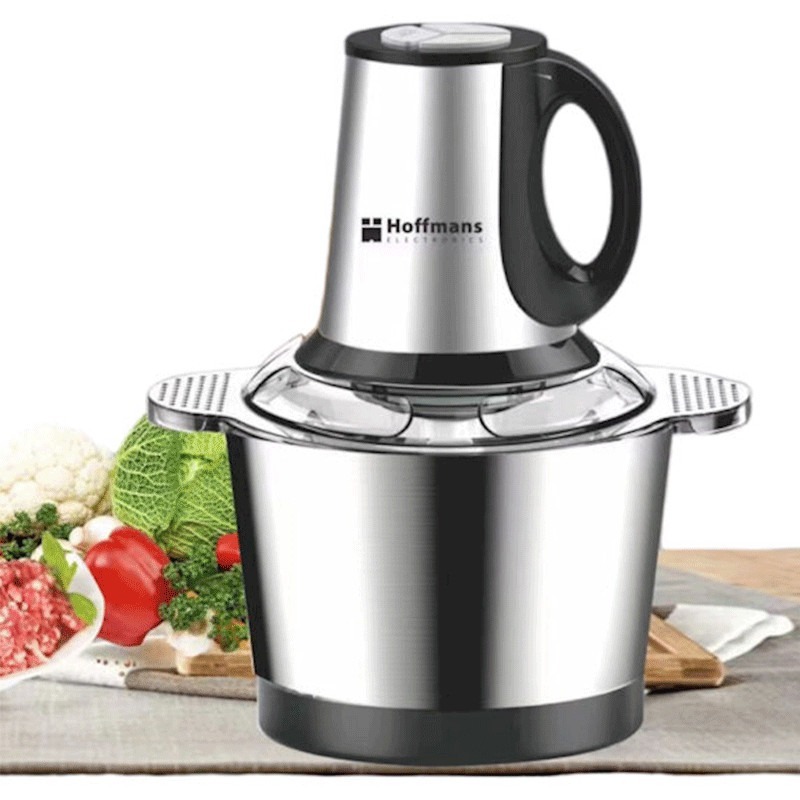 Mini Hachoir HOFFMANS HM-8829 1200W - Inox - Image 3
