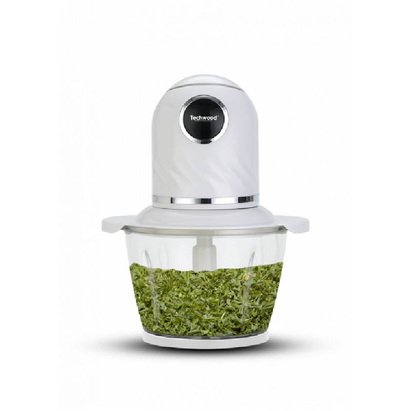 Mini Hachoir TECHWOOD THA-802 300W - Blanc - Image 2