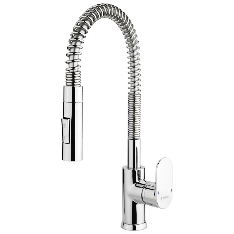 Mitigeur d'Evier Sfax Sopal 06C9A04 Silver, Photo boutique MyTek chez MyTek