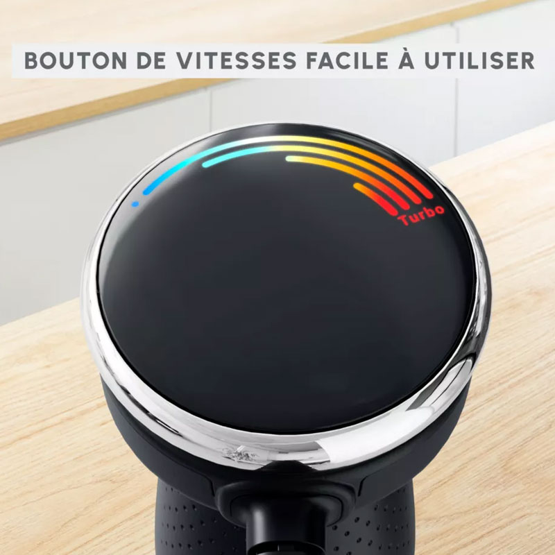 Mixeur 3EN1 MOULINEX DD673810 1000W - Noir - Image 4