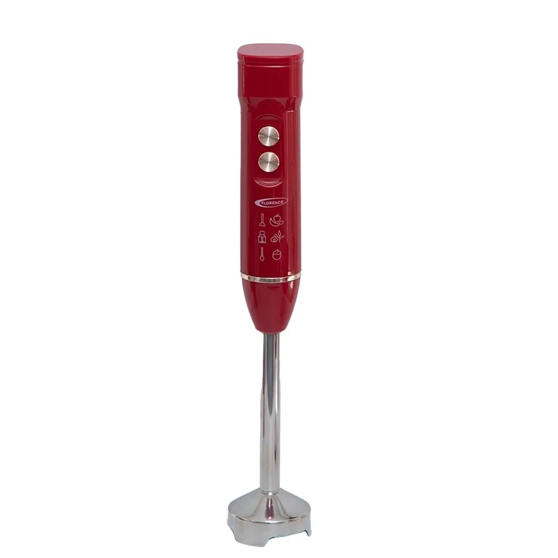 Mixeur Plongeant 4EN1 FLORENCE HK-452 400W - Rouge - Image 2