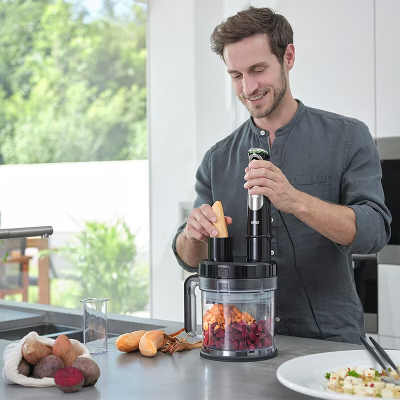 Mixeur Plongeant BRAUN MQ9195XLI MultiQuick 9 - Noir - Image 4