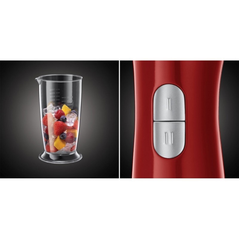 Mixeur Plongeant Desire RUSSELL HOBBS 24690-56 500W - Rouge - Image 2