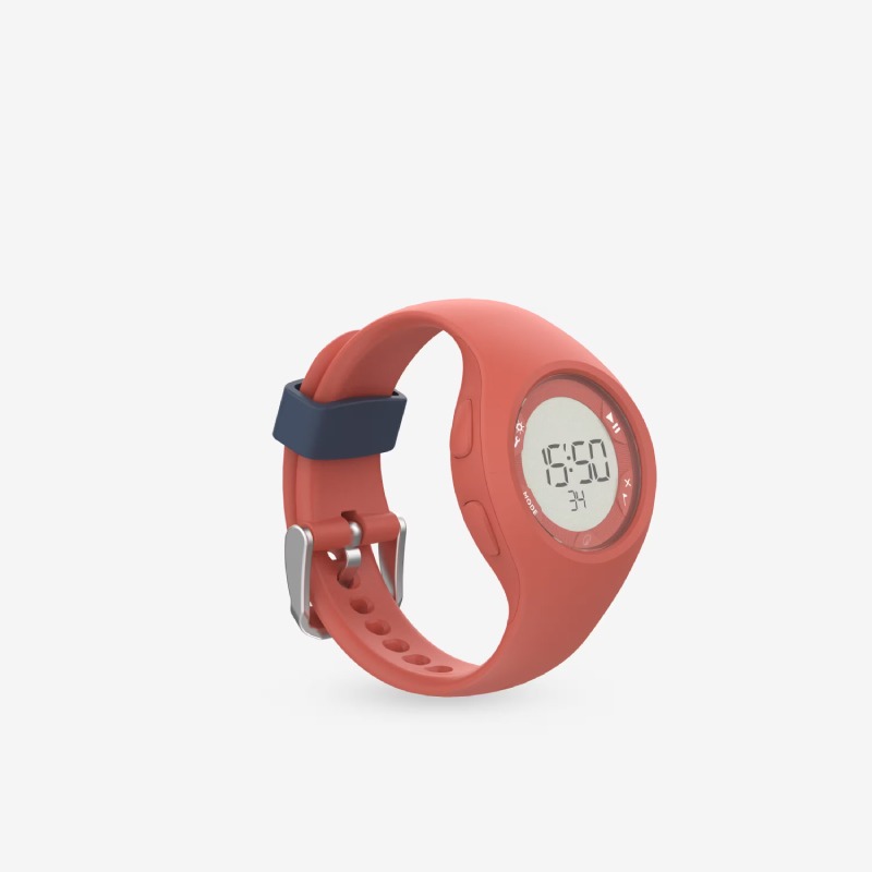 Montre Chronomètre DECATHLON W200S - Orange - Image 2