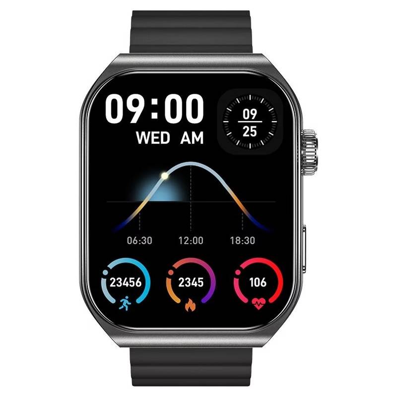 Montre Connectée Forever SWM‑300 Tiron Activité et Sport - Noir - Image 2