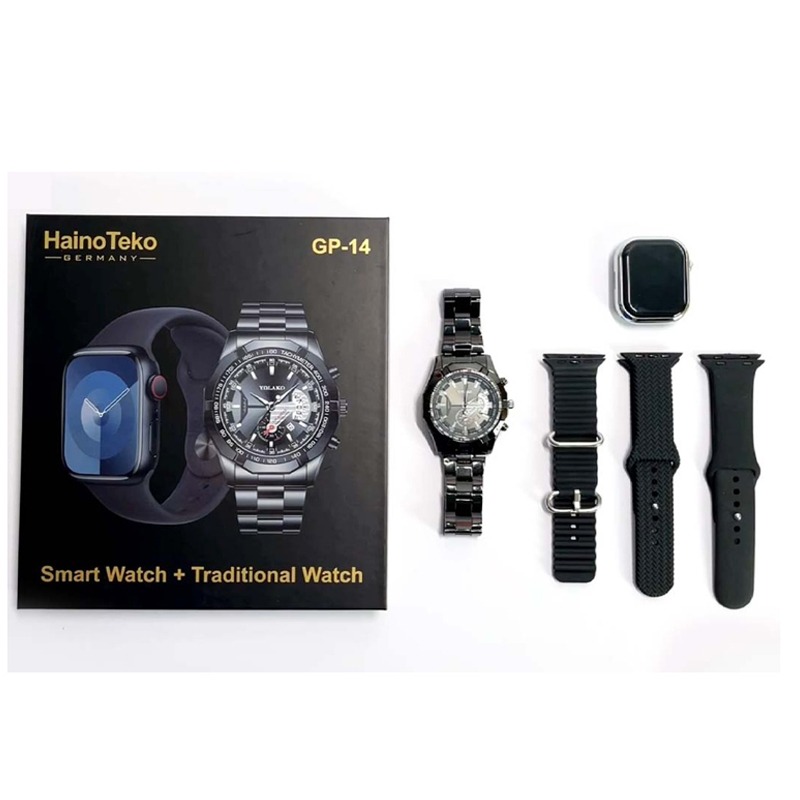 Montre Connectée HAINO TEKO GP-14 - Noir - Image 2
