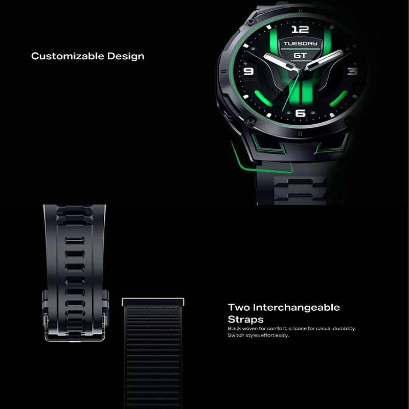 Montre Connectée Infinix GT Watch 5 Pro IP68 5ATM - Noir - Image 3