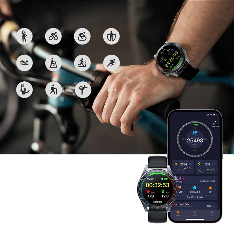 Montre connectée JOYROOM JR-FC2 Avec écouteurs sans fil M10 - Image 5