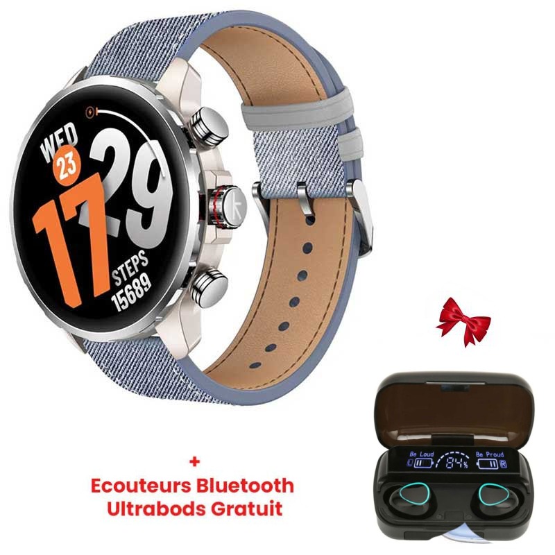 Montre Connectée KIESLEC Calling Watch KR 3 - Denin