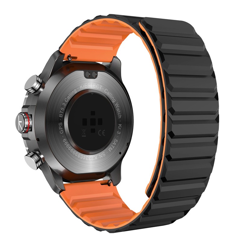 Montre Connectée KIESLEC Calling Watch KR 3 Steel -Noir - Image 5