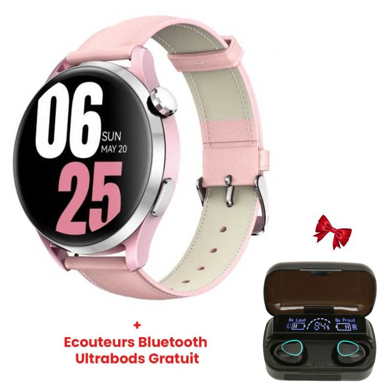Montre Connectée KIESLECT Calling Watch Lora 3 Cherry - Rose