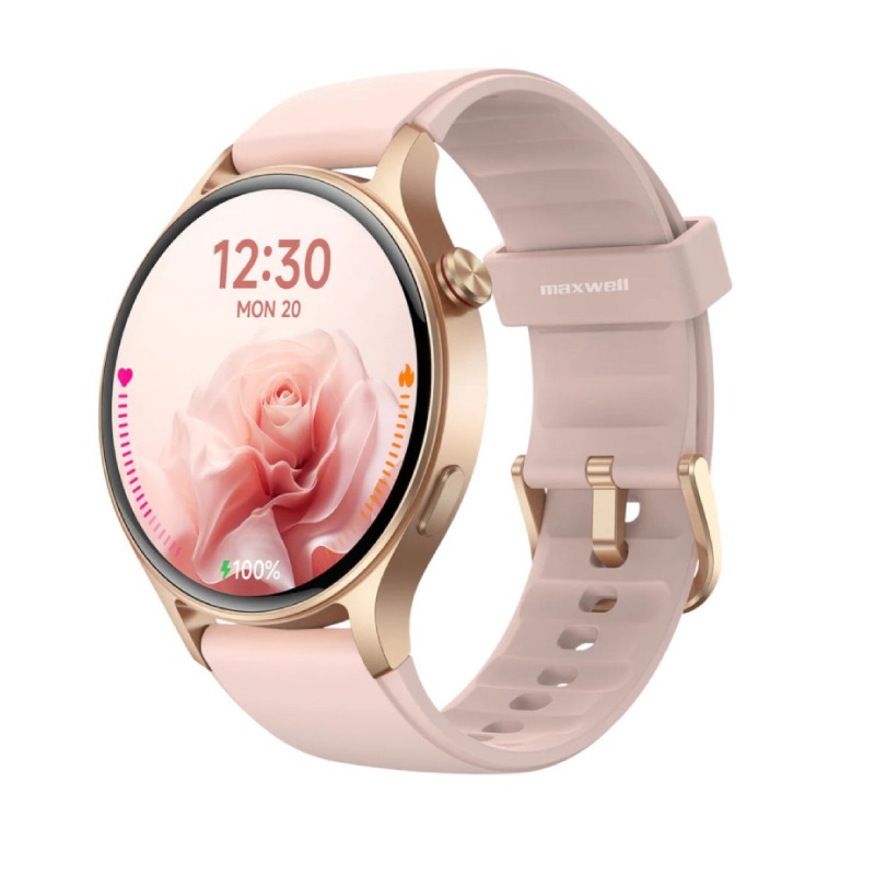 Montre Connectée Maxwell SWR1 AMOLED AR01-Rose - Image 2