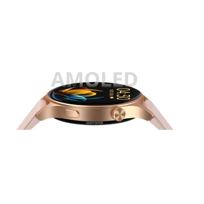 Montre Connectée Maxwell SWR1 AMOLED AR01-Rose - Image 4