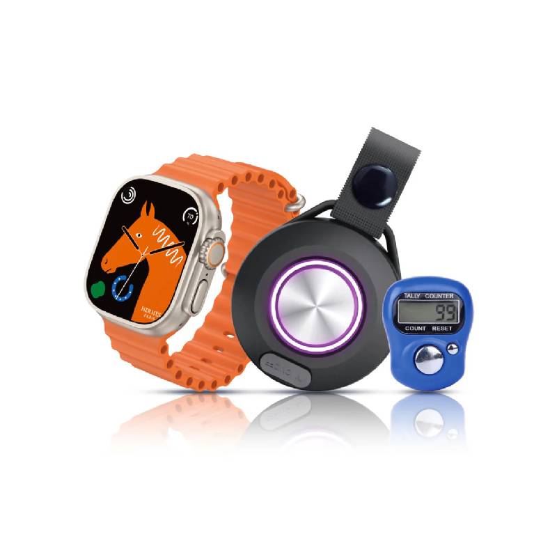 Montre Connectée TELZEAL C51 + Haut‑parleur & Podomètre - Noir