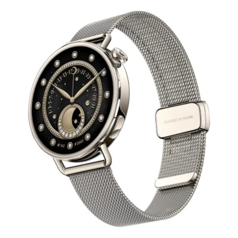 SmartWatch XIAOMI S4 41 mm avec écouteur Redmi Buds 6 Play - Gold - Image 4