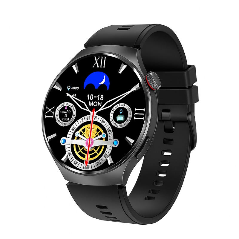 Montre Connectée Ami M12 Suivi Multi-Sport - Noir 