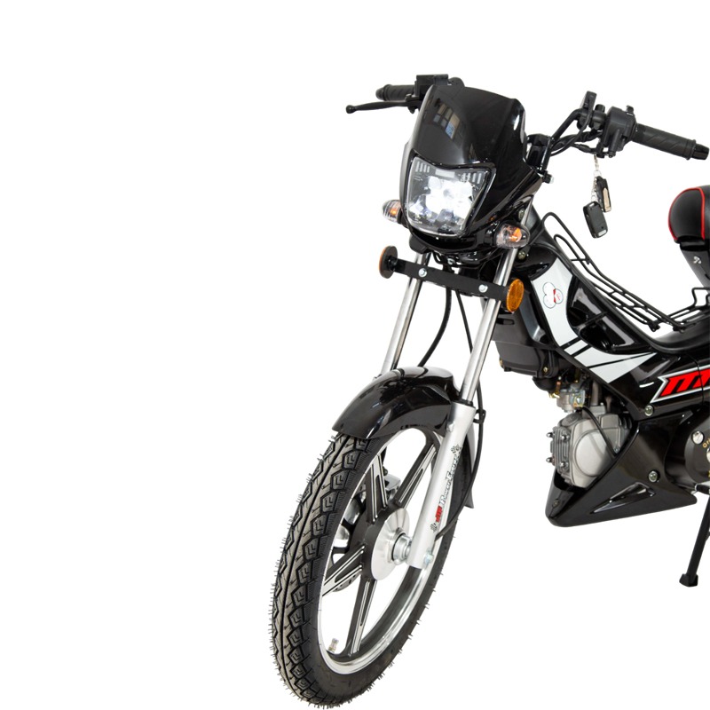 Moto à Essence FORZA XTF 125cc Monocylindre - Noir Brillant - Image 2