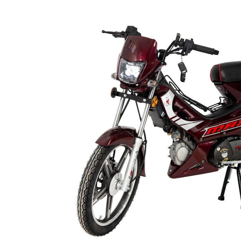 Moto à Essence FORZA XTF 125cc Monocylindre - Rouge Bordeaux - Image 2