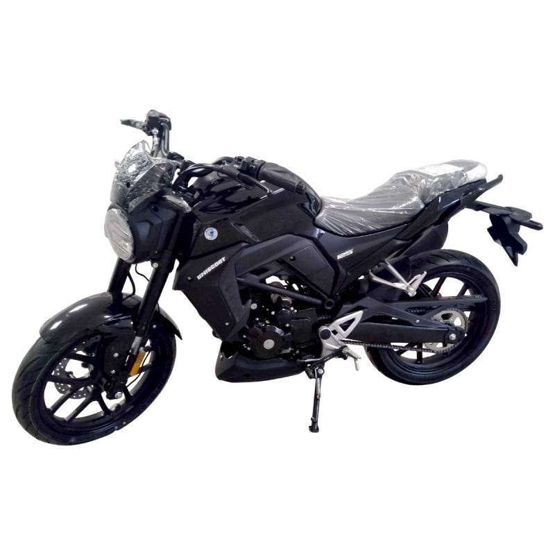 Moto Uniscoot V8 Avec Vitesse 125cc - Noir