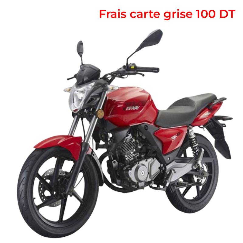 Moto ZIMOTA RKS 125cc 5 Vitesses - Rouge