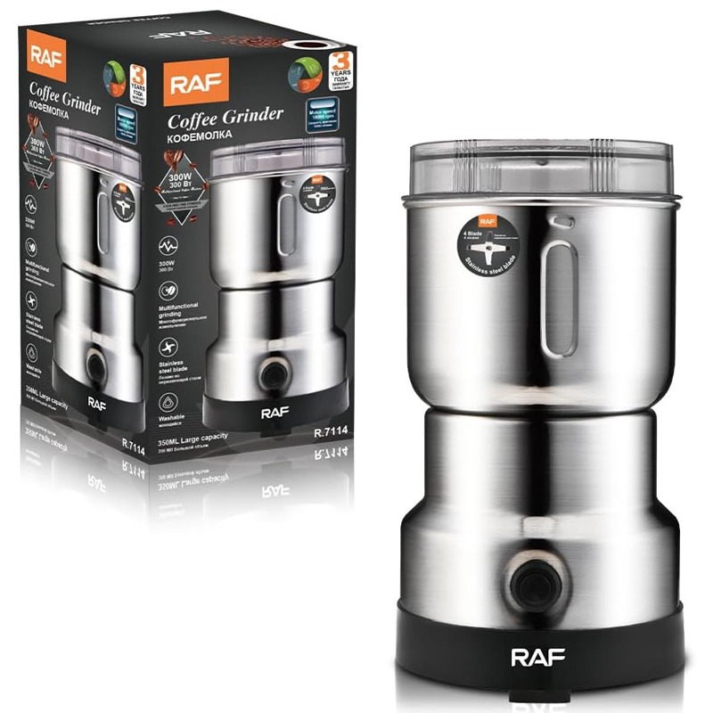 Moulin À Épices et Café RAF R-7114 300W - Chrome