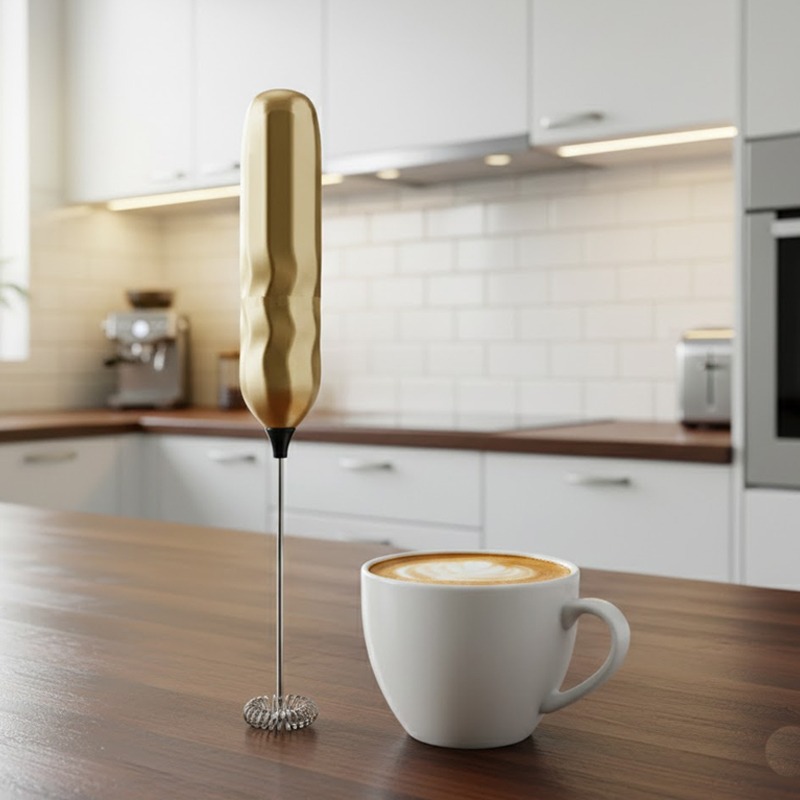 Mousseur à Lait Électrique - Gold - Image 3