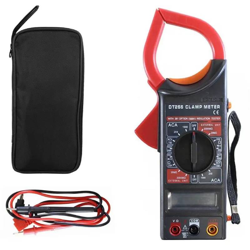 Multimètre DT266 Clamp Meter AC/DC Voltage & Courant 1000A - Image 2