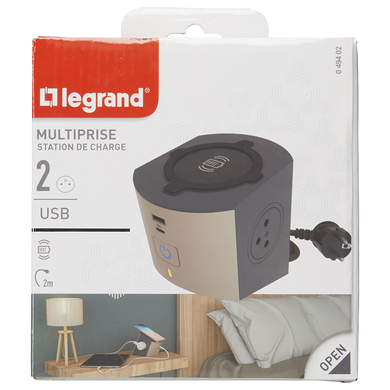Multiprise Station De Charge LEGRAND 10A + USB - Image 4