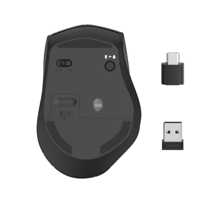 Souris Sans Fil Optique HAMA USB-C Et USB-A MW-600 - Noir - Image 4