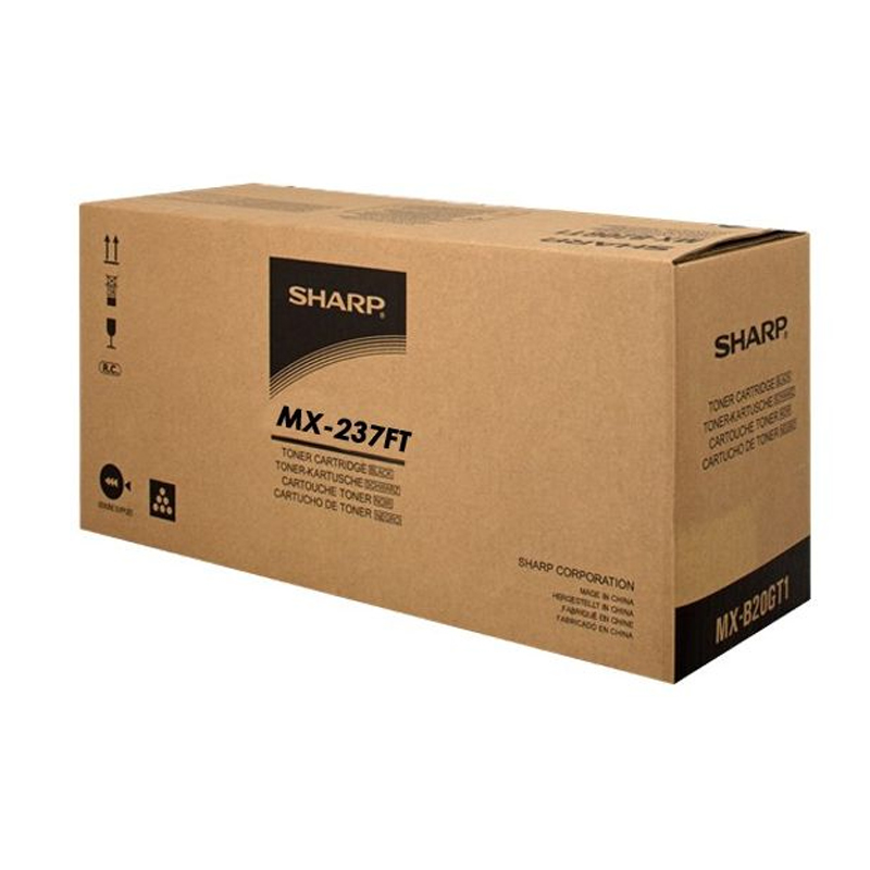 Toner Original SHARP - Noir (MX-237FT) - Image 2