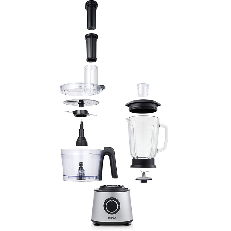 Robot Multifonctions TRISTAR 2EN1 600W - Silver - Image 2