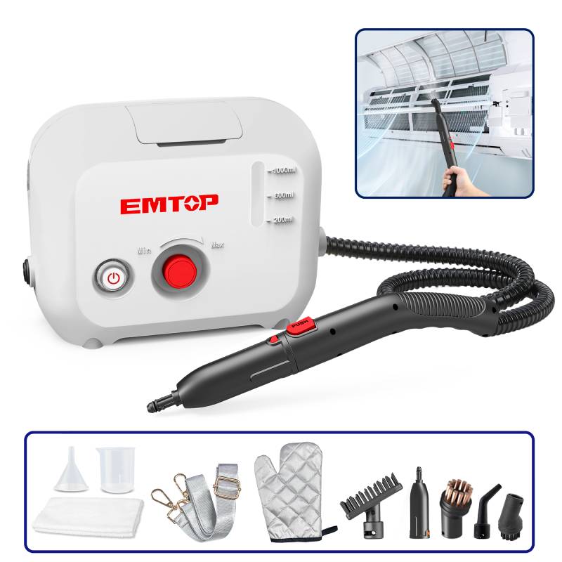 Nettoyeur à Vapeur EMTOP 1500W pour Climatiseurs - ESTC1501