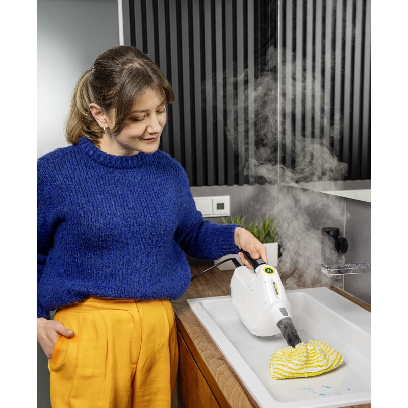 Nettoyeur à Vapeur KÄRCHER SC 1 Multi 1300W - Blanc - Image 4