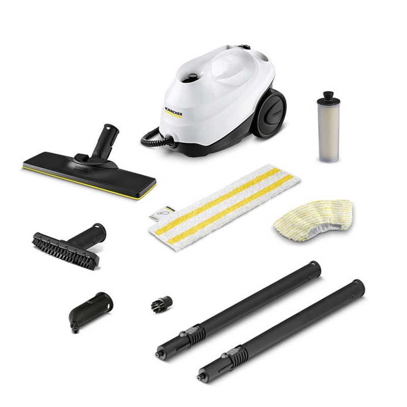 Kärcher SC 3 EasyFix Nettoyeur vapeur traineau 0,5 L 1900 W Noir, Blanc, Photo boutique MyTek chez MyTek