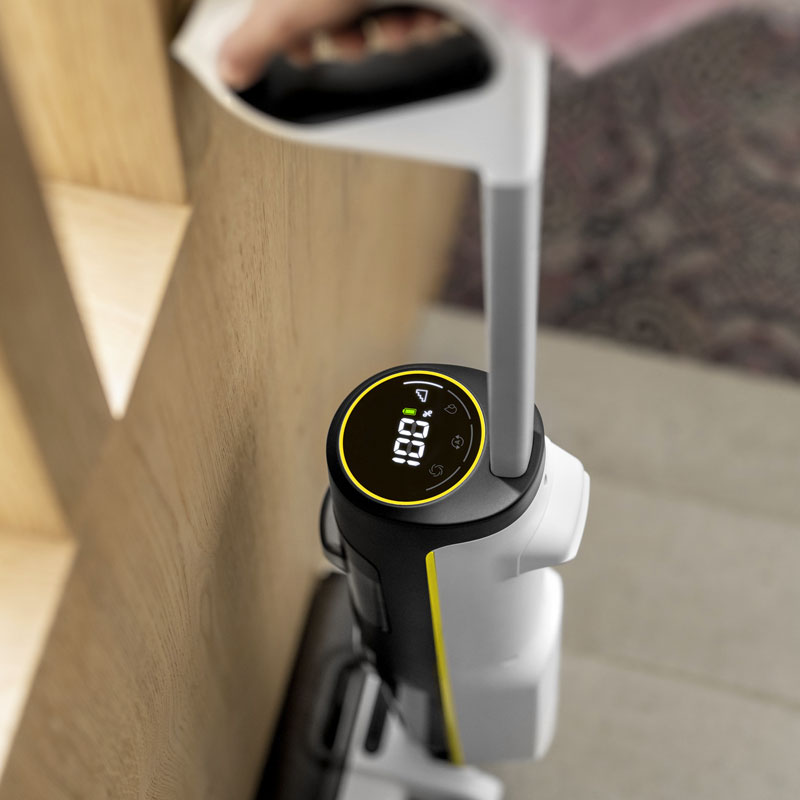 Nettoyeur De Sols KARCHER FCV 4 XtraClean 3-en-1 - Blanc - Image 2