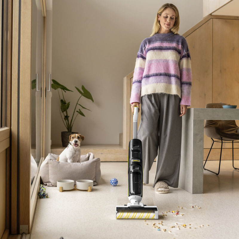 Nettoyeur De Sols KARCHER FCV 4 XtraClean 3-en-1 - Blanc - Image 4