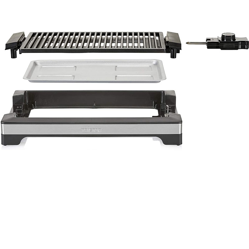 Barbecue Grill Électrique De Table TRISTAR 2000W - Noir - Image 2