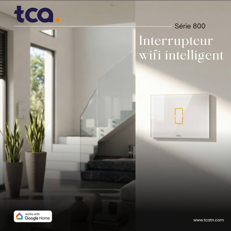 Interrupteur Intelligent TCA TI801 WiFi Smart - Blanc - Image 5