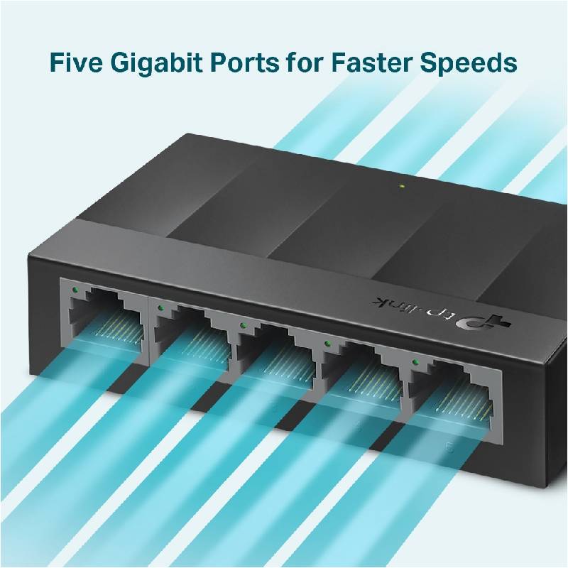 Switch TP-LINK LS-1005G 5 ports  Gigabit 10/100 /1000 Mbps  - Image 2