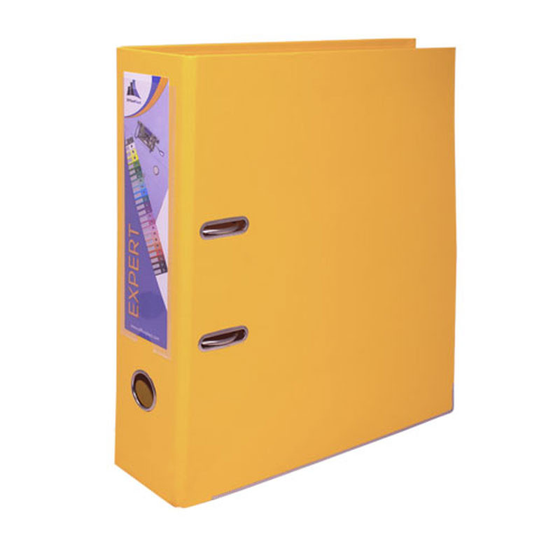 Classeur à levier EXPERT Dos 80mm A4 - Jaune
