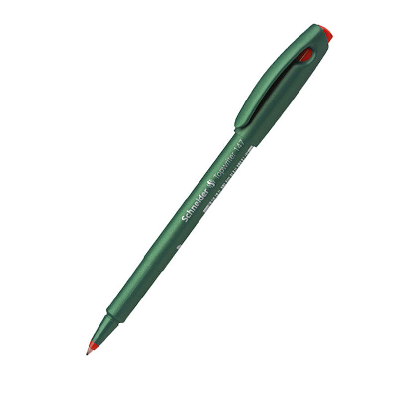 Stylos Fibre SCHNEIDER Topwriter 0.6 mm - Rouge