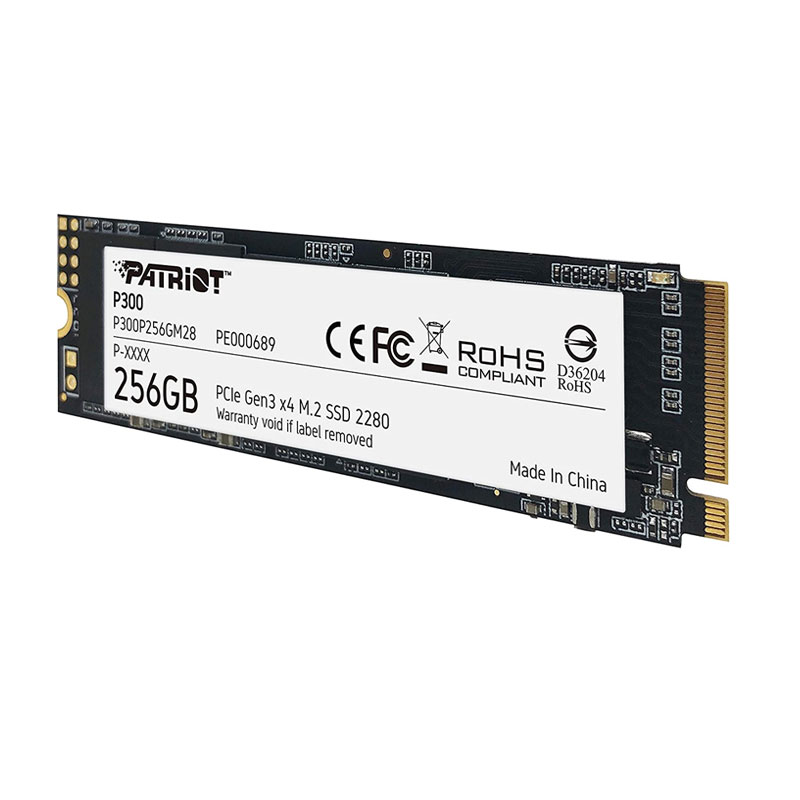 Disque Dur Interne PATRIOT P300 256 Go SSD M.2 2280 PCIe (P300P256GM28) - Image 3